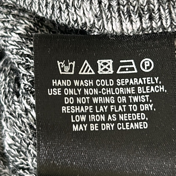 Anthropologie MOTH "Annona" Space Dye Turtleneck Sweater w MEASUREMENTS - Picture 10 of 12